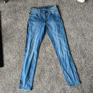 Mens Light washed blue jeans size 30